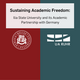 Conference 'Sustaining Academic Freedom: Ilia State University and its academic partnerships with Germany.' The event will take place on July 7 and 8, 2025, at the College for Social Sciences and Humanities of UA Ruhr in Essen.